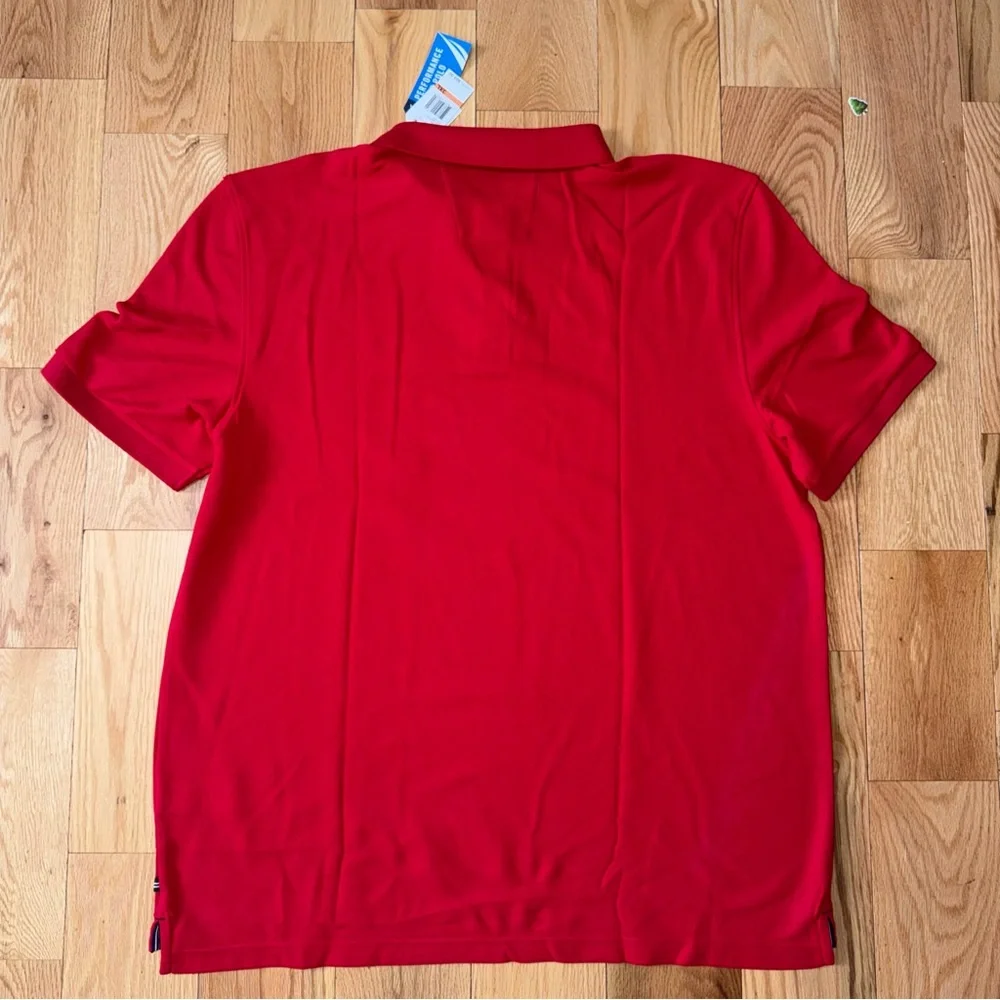 Nautica | Men's Classic-Fit Performance Deck Polo shirt in red Size 3XL - Picture 13 of 13